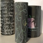 Chalkboard Vase