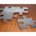 Stainless Steel Puzzle Coasters