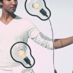 Sticky Lights – Plaster your wall with light bulbs