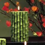 Bamboo Pillar Candle