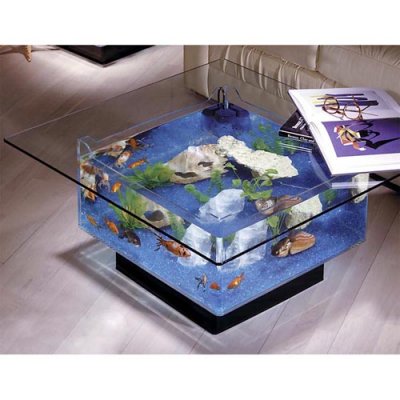aquarium coffee table
